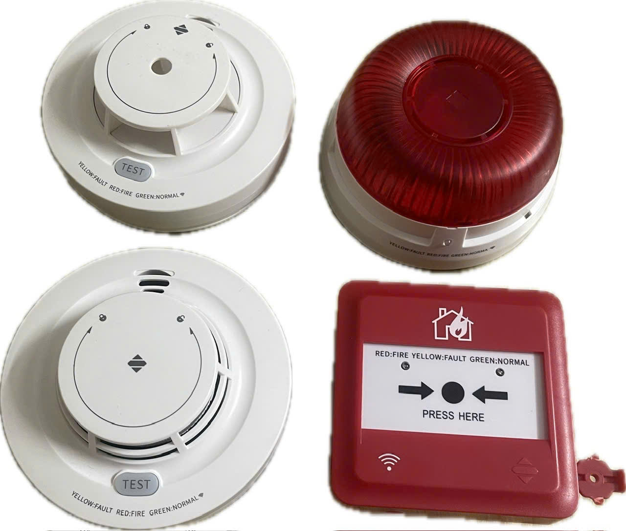 BỘ BÁO CHÁY KHÔNG DÂY CỤC BỘ SANJIANG (kết nối liên kết 40 thiết bị)