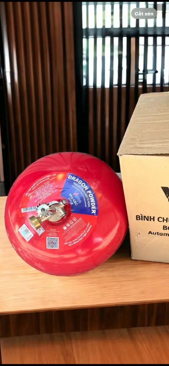 QUẢ CẦU TREO CHỮA CHÁY TỰ ĐỘNG DRAGON  6kg có  tem  KD